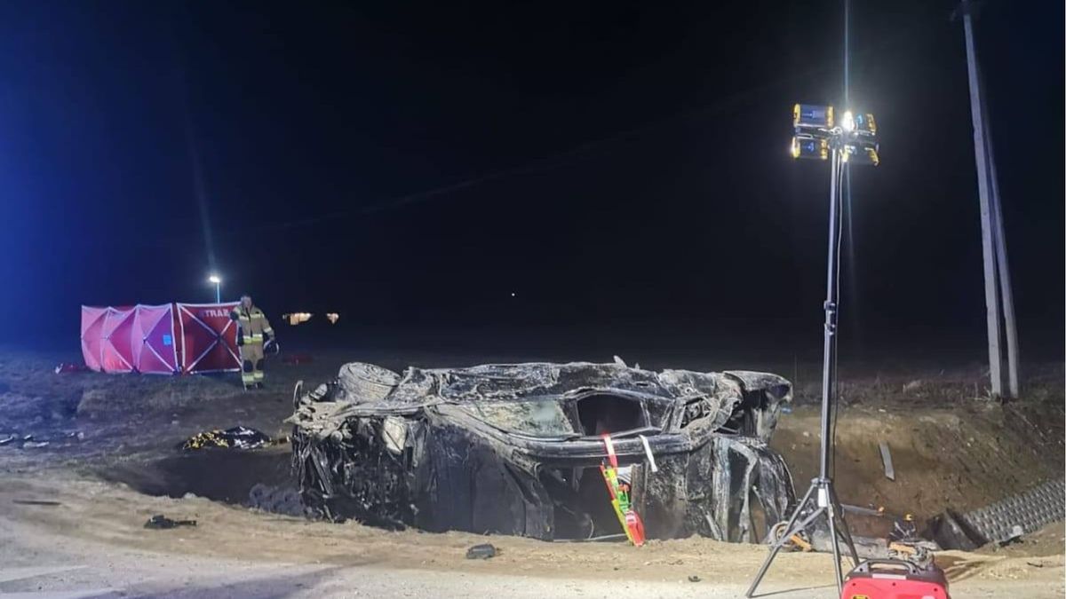 Tragedia w Mąkolinie. Fot. KMP Płock.