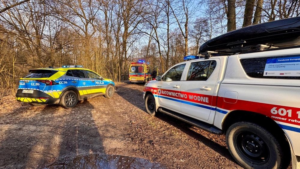 wyłowiono ciało fot. Facebook @WOPR TORUŃ