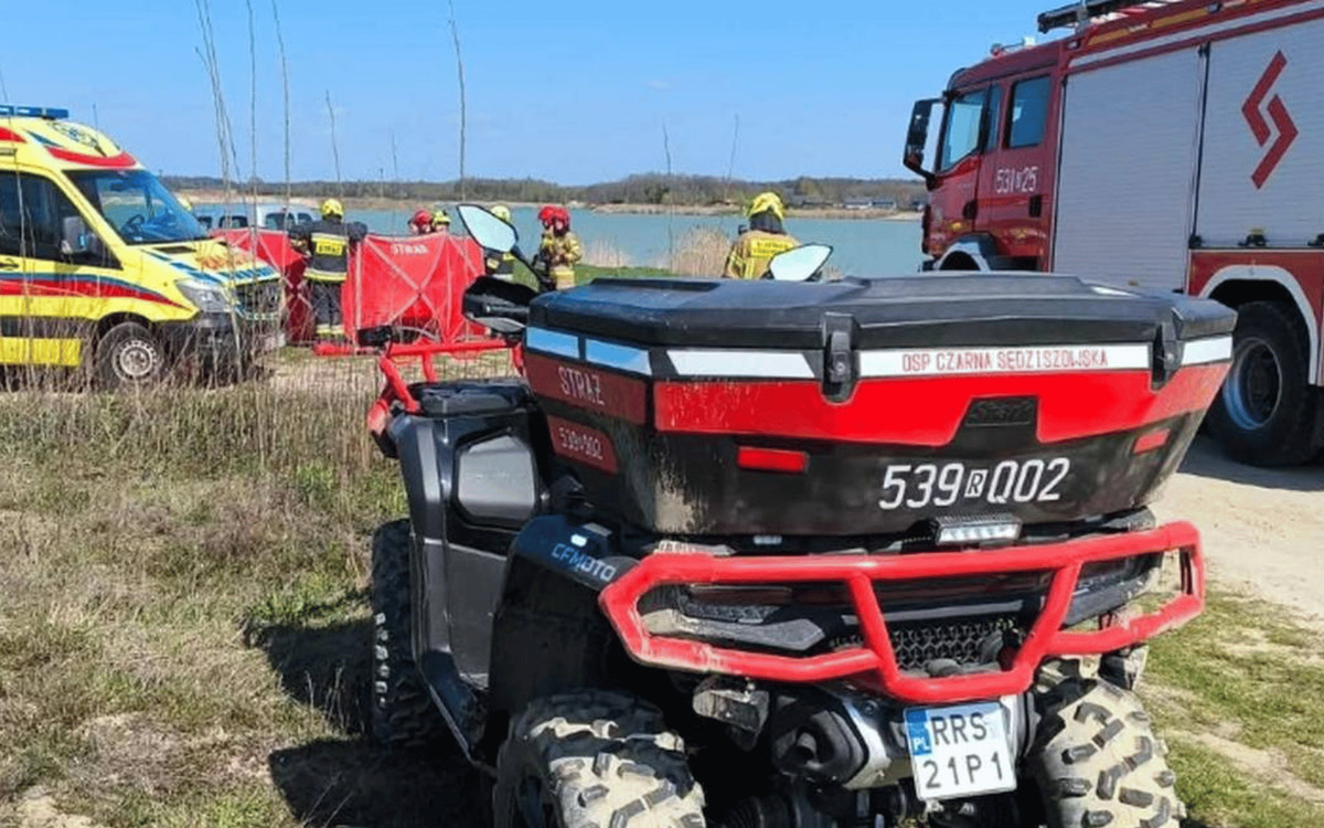 Poszedł na ryby, nie żyje. Tragedia w Podkarpackim, policja i prokuratura w akcji