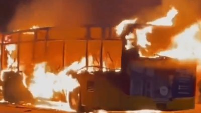 Tragiczny pożar autobusu. Nie żyje 6 osób, jest wielu rannych