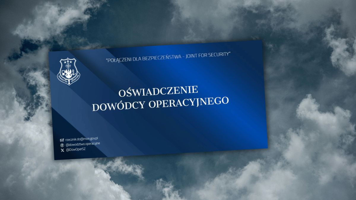 Oświadczenie, Fot. Pexels, X/@DowOperSZ