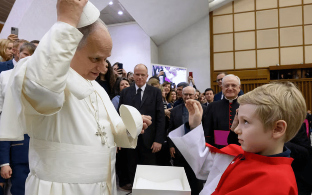 Papież przywołał do siebie 8-letniego Mateusza. Chwilę później wydarzyło się coś wyjątkowego