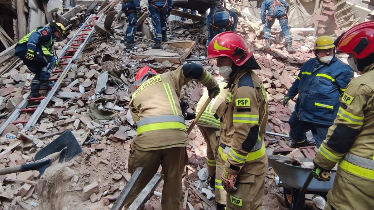 Tragedia w Görlitz, fot. KP PSP Zgorzelec