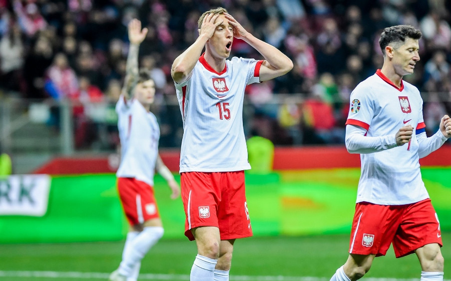 Tuż przed meczem z Albanią reprezentant Polski został ojcem. Niezwykłe zdjęcie w sieci