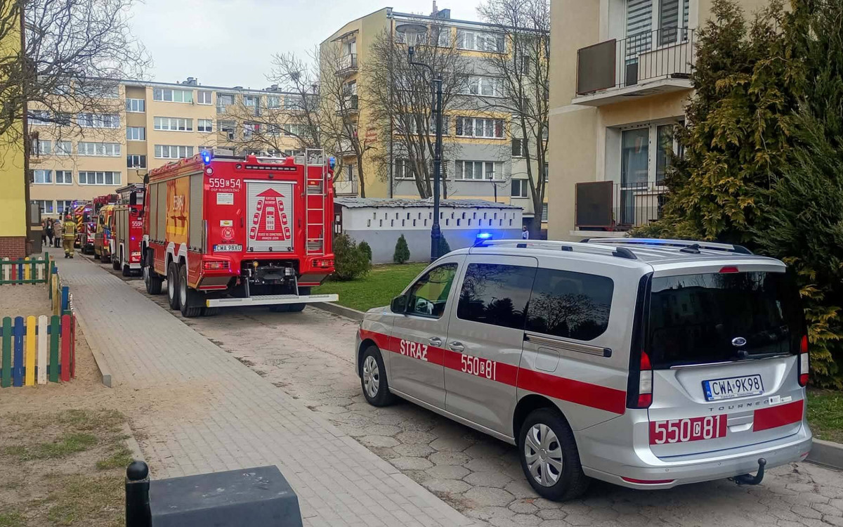 Potężny wybuch w bloku. Przerażeni mieszkańcy uciekali na ulicę