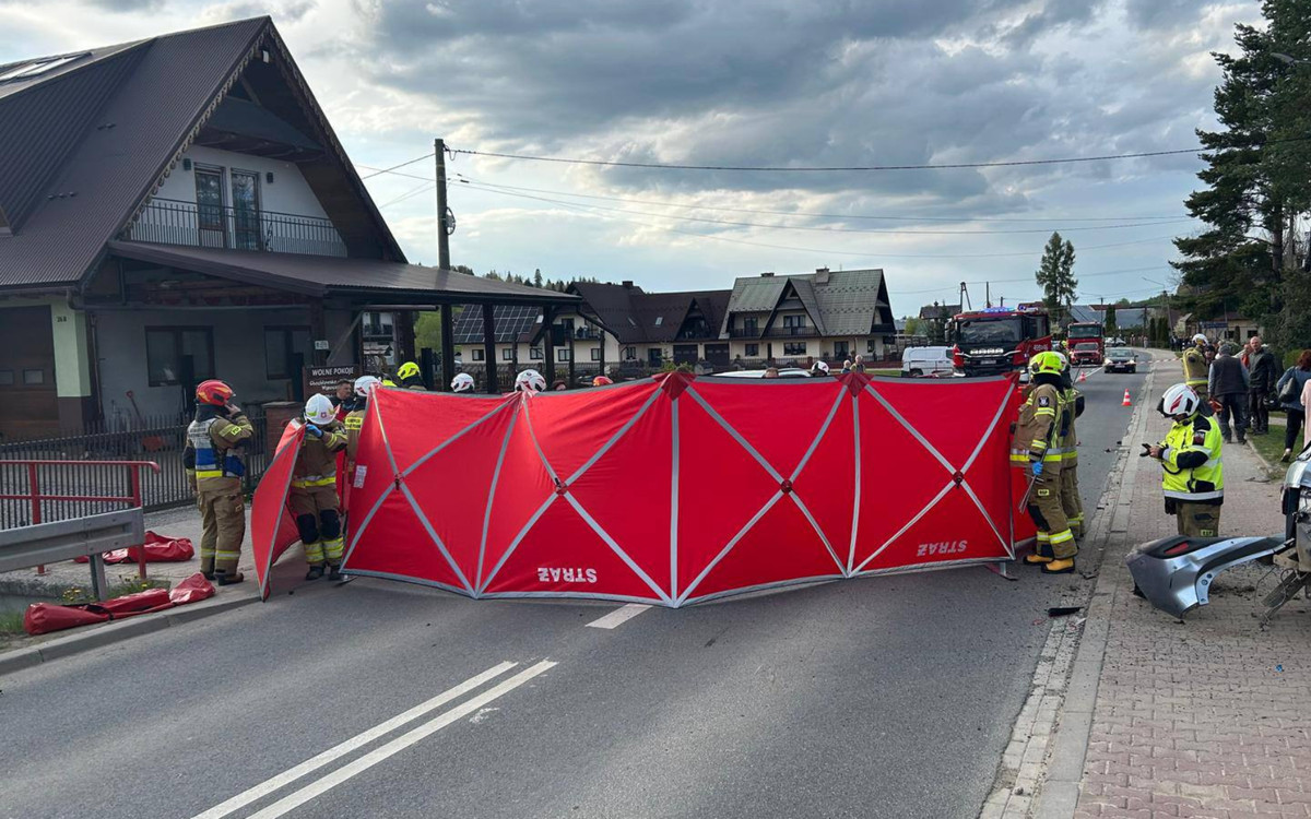 Tragedia w czwartkowy wieczór. Nie żyje 31-latek, na miejscu zaroiło się od służb