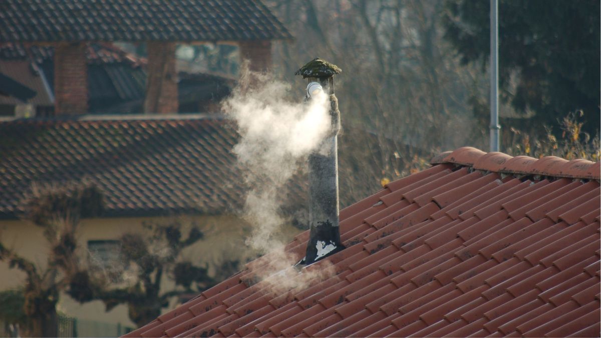 Komin, dym, smog. Fot. Pixabay.