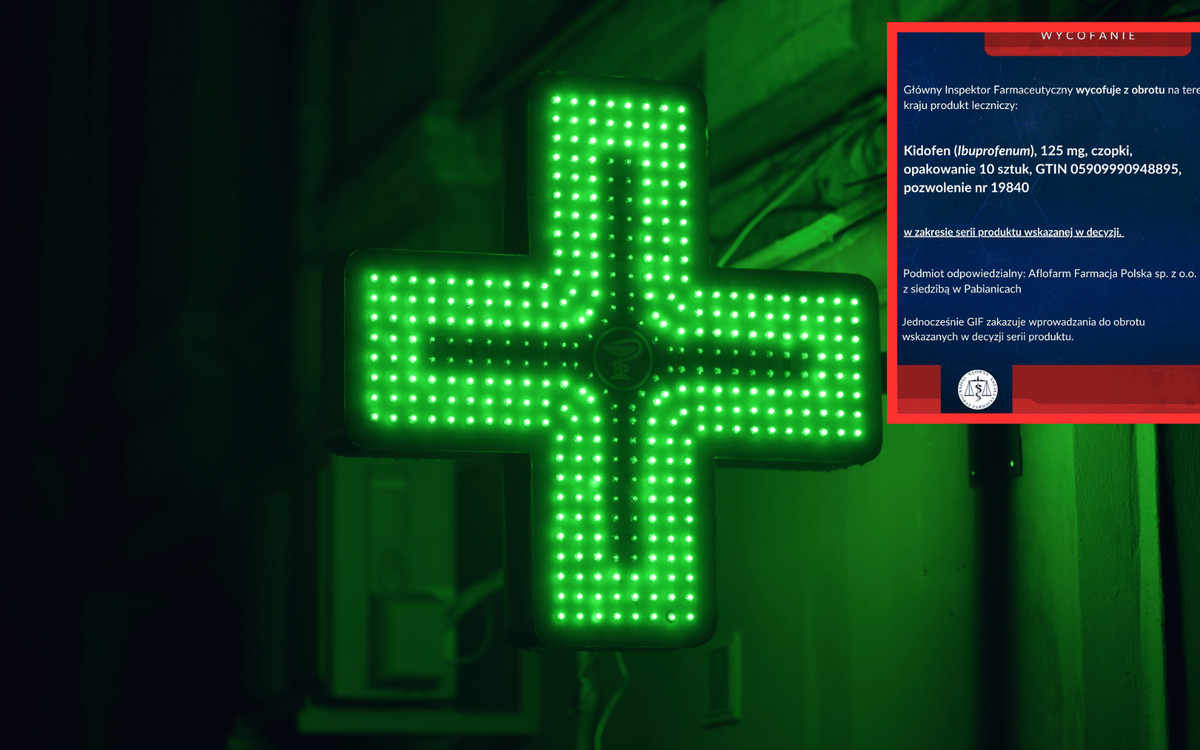 Popularny lek pilnie wycofany z aptek w całej Polsce. GIF bije na alarm