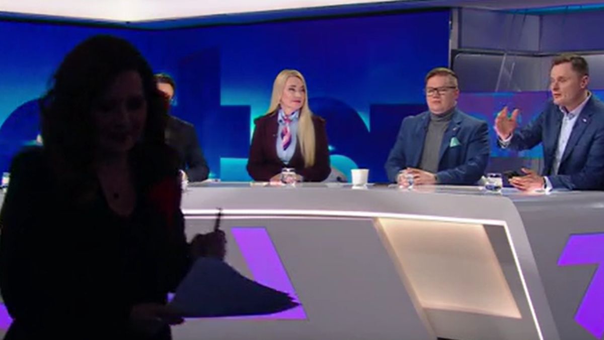 Krzysztof Ciecióra fot. kadr z programu "Debata Gozdyry" prod. Polsat News