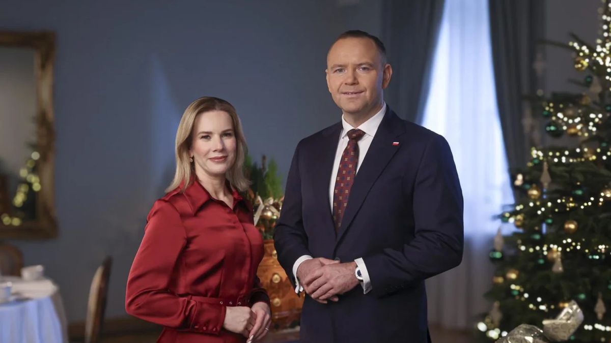 Karol i Marta Nawroccy. Fot. Grzegorz Jakubowski/KPRP
