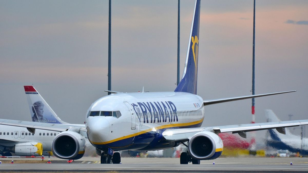Ryanair fot. István z Pixabay