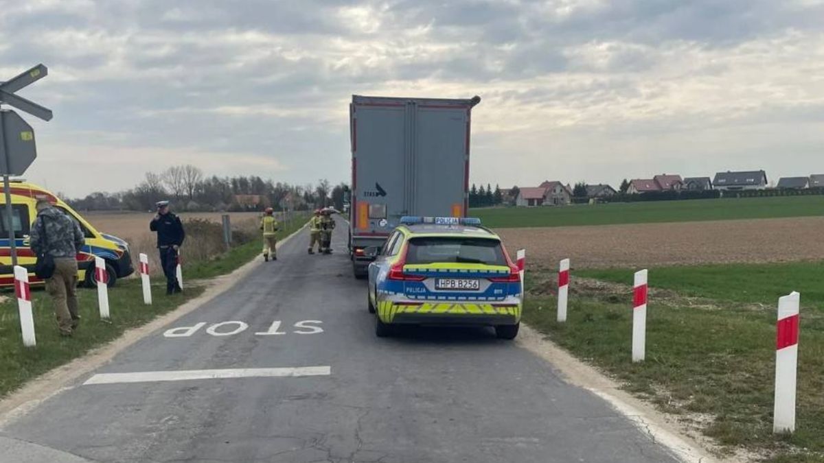 wypadek, fot. Facebook @OSP w Sobótce