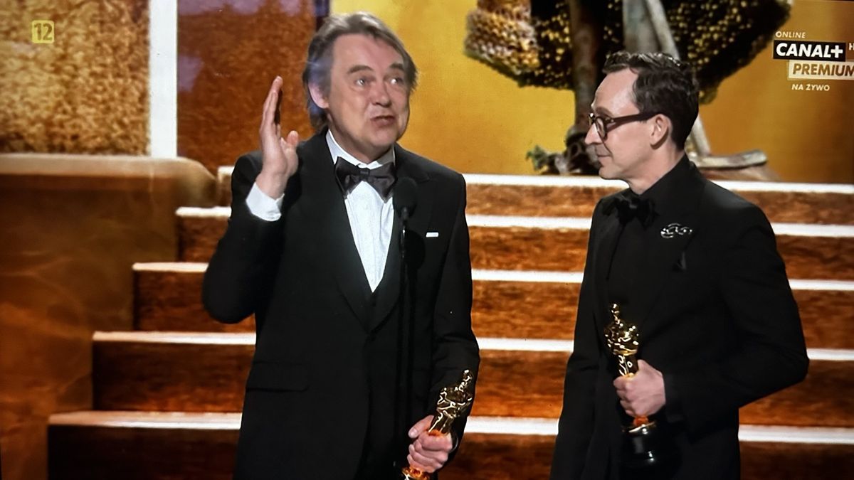 Oscar dla Polaka fot. screen Canal+