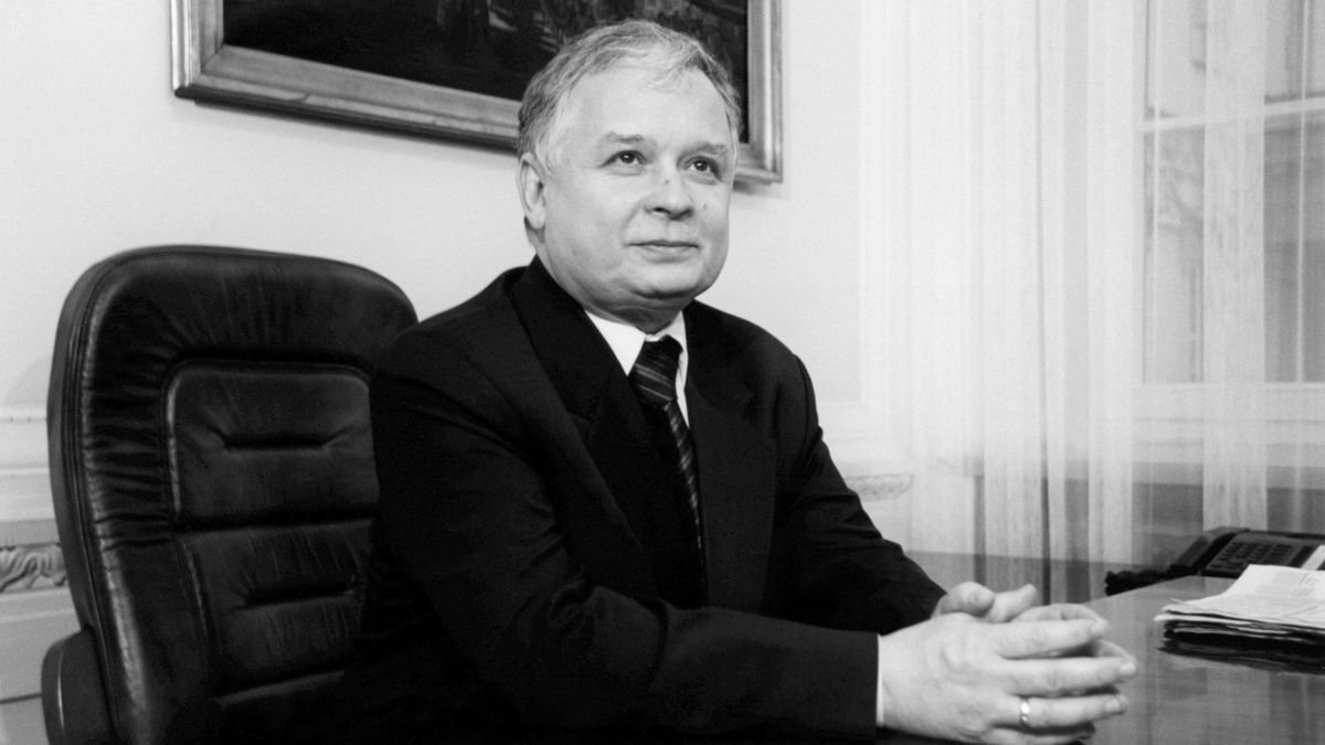 Lech Kaczyński. Fot. AKPA.