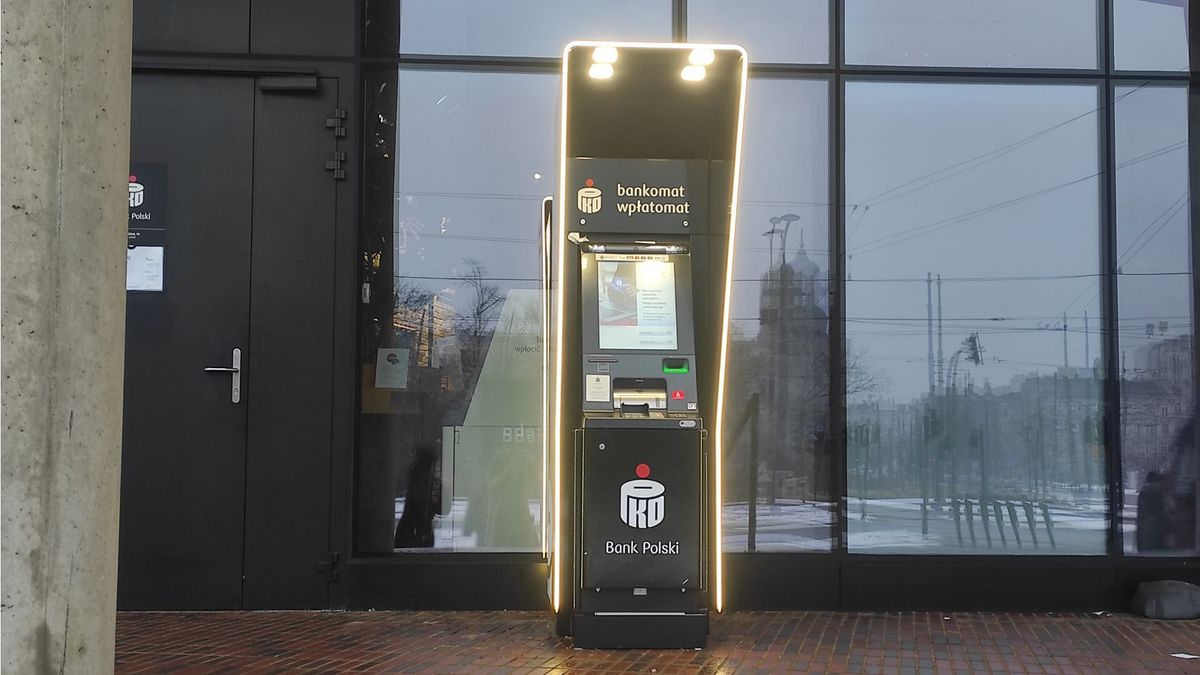 Bankomat, PKO BP. Fot. Materiały własne.