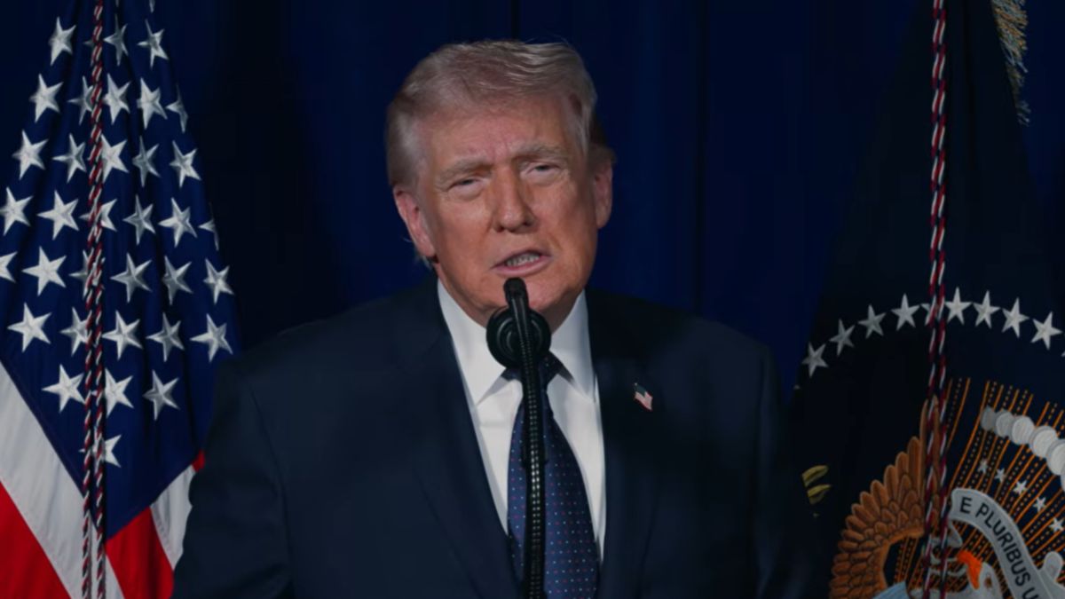 Donald Trump USA fot. kadr z YouTube @The White House