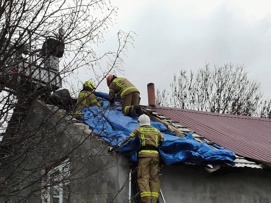 wichury, fot. Facebook @Komenda Wojewódzka Państwowej Straży Pożarnej w Lublinie