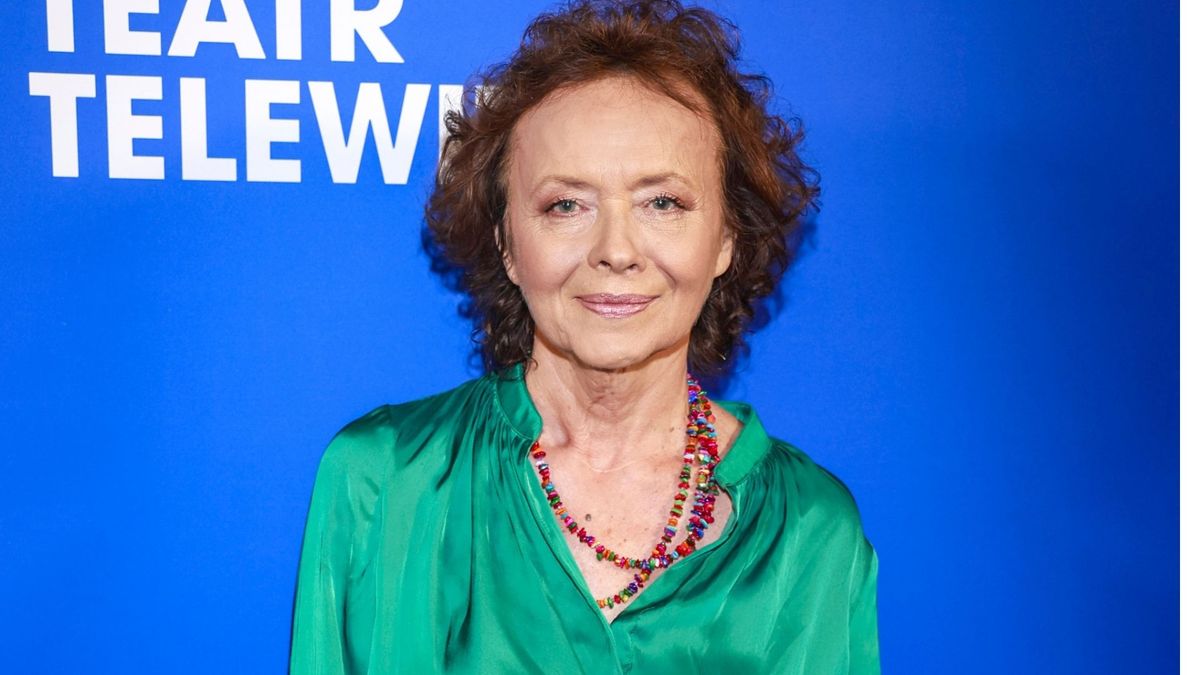 Joanna Szczepkowska komentuje Iran. Fot. AKPA.