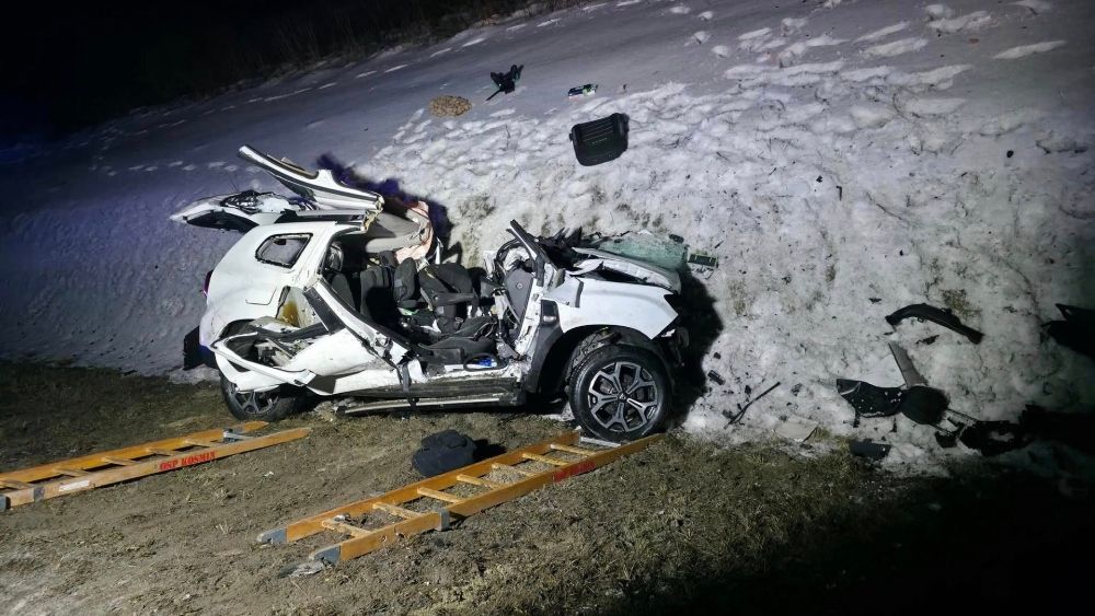Wypadek fot. Facebook @Ochotnicza Straż Pożarna w Grójcu -KSRG