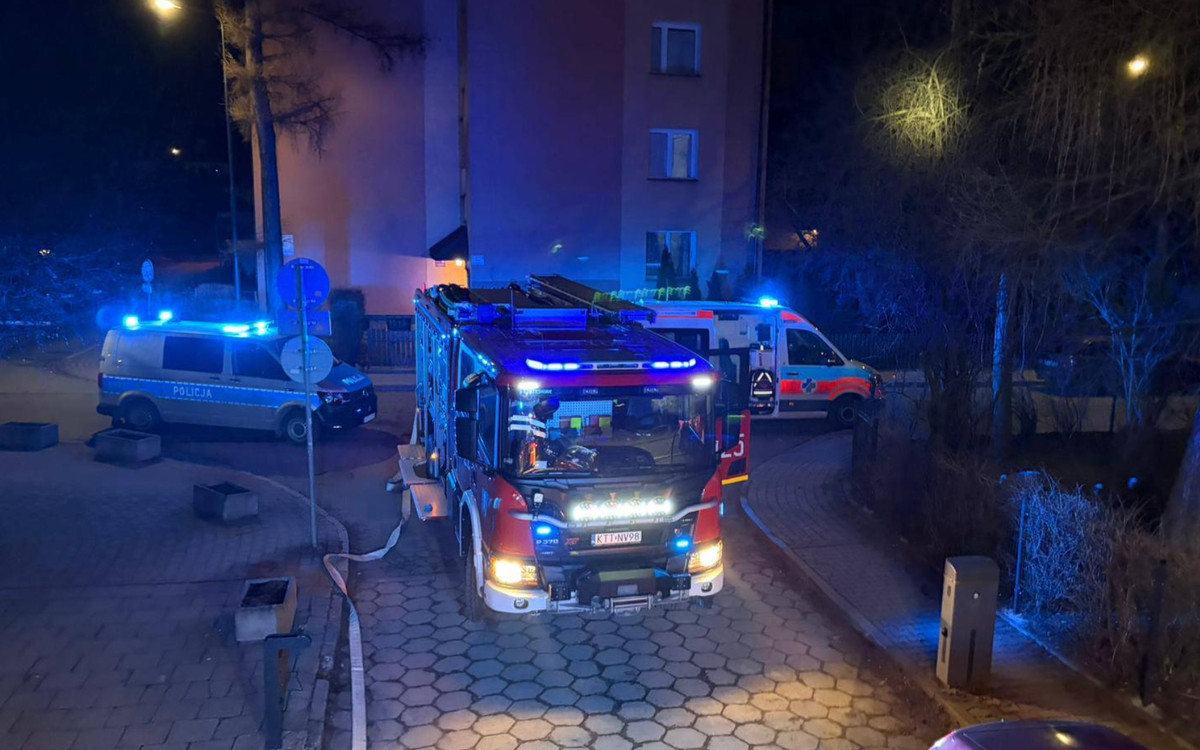 Dramat w bloku, ludzie uciekali w popłochu. Nie żyje kobieta