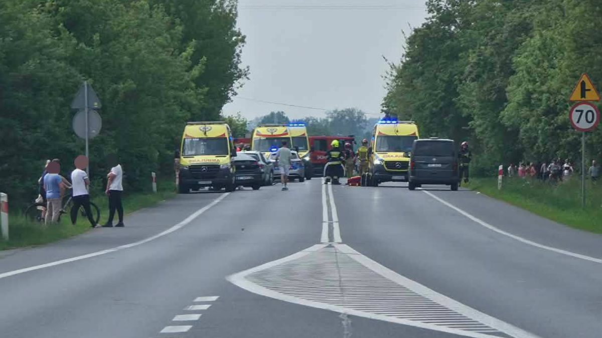 wypadek fot. OSP Szembekowo