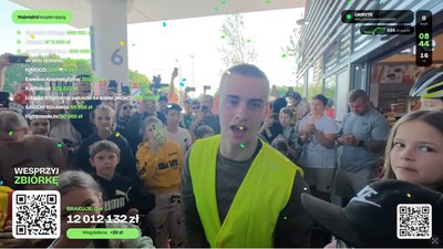 Łatwogang zebrał 12 mln zł, ale to jeszcze nie koniec. Właśnie ogłosił kolejny cel