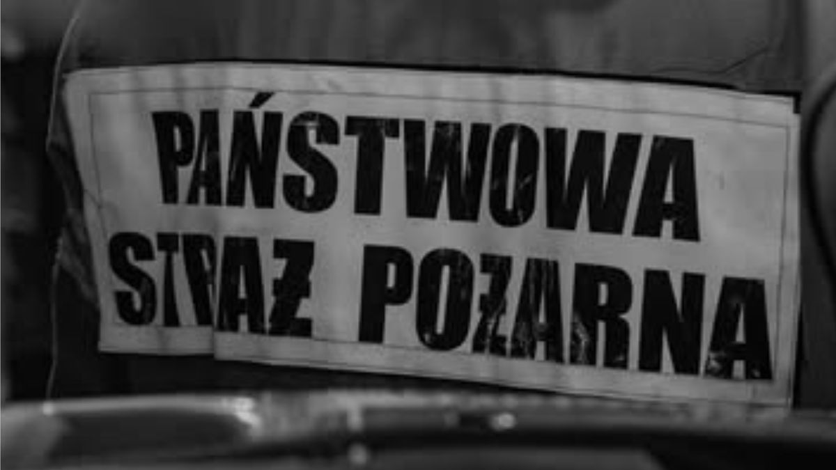 Nie żyje strażak, fot. PSP