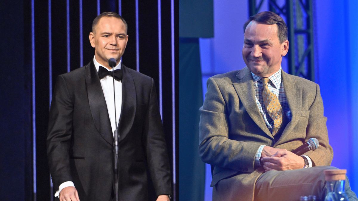 Karol Nawrocki, Radosław Sikorski, Fot. AKPA