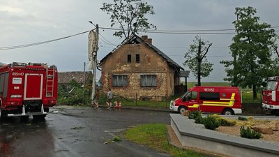 Trąba powietrzna na południu Polski. Ogromna siła żywiołu