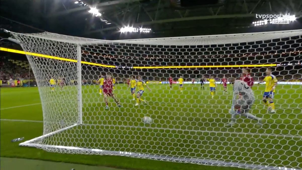 Szwecja - Polska fot. screen TVP Sport