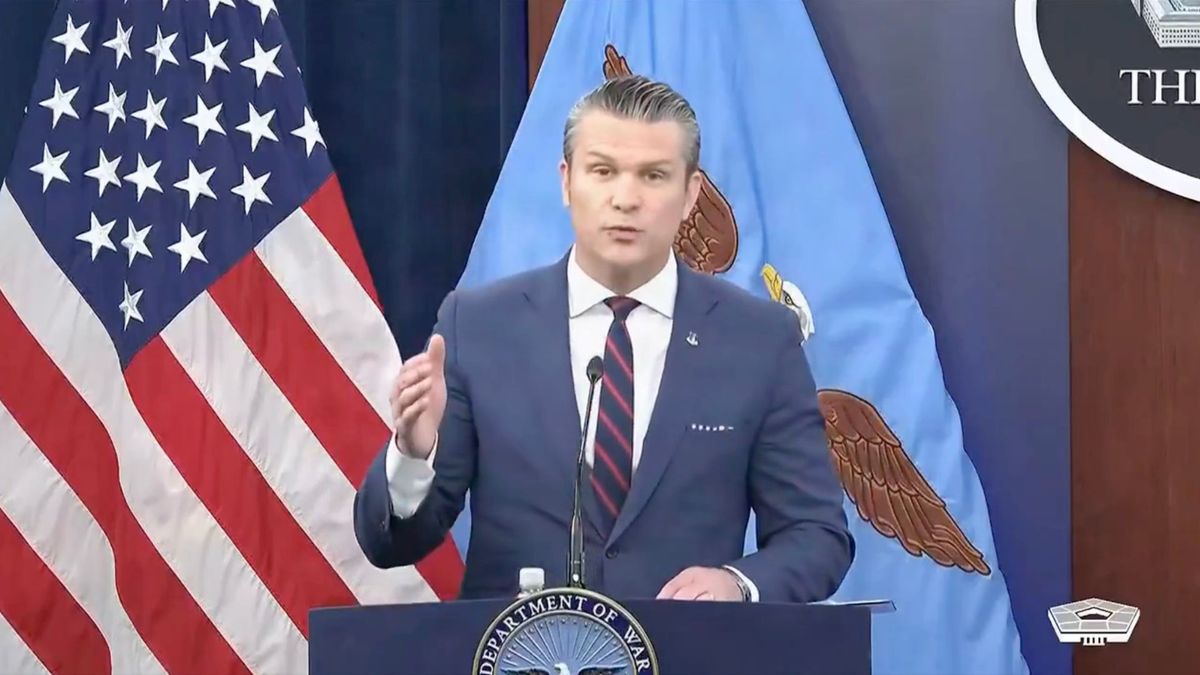 Pete Hegseth (USA). Fot. X/@DOWResponse.