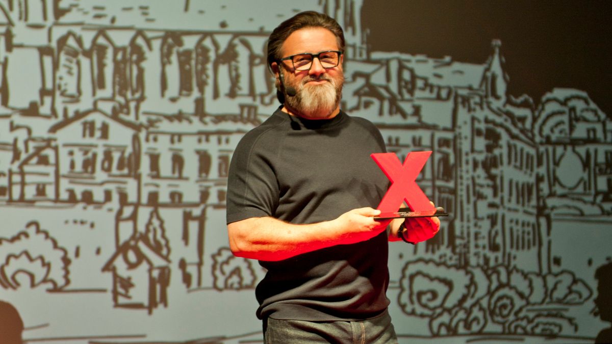 TEDxToruń, Jacek Ciesielski. Fot. TEDxToruń/Alicja Fuks.