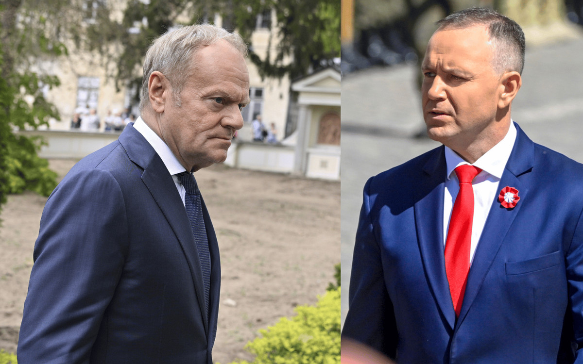 Nawrocki niespodziewanie uderzył w Tuska. Ależ riposta, takich słów się nie spodziewał