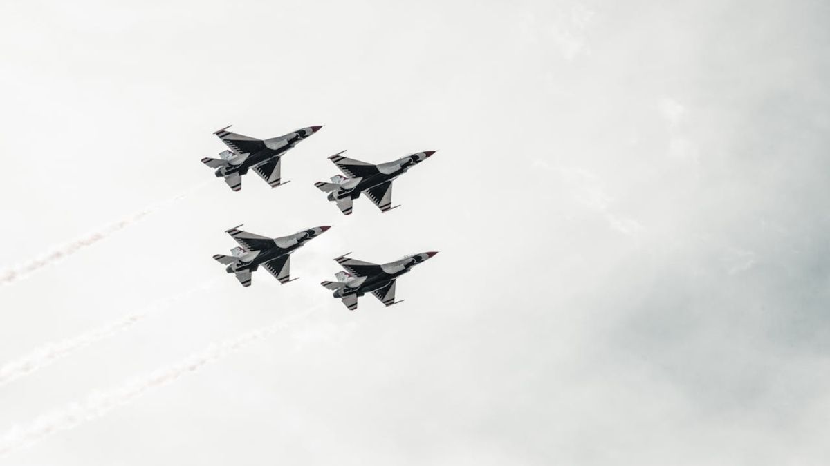 myśliwce fot. Cristian Benavides z pexels