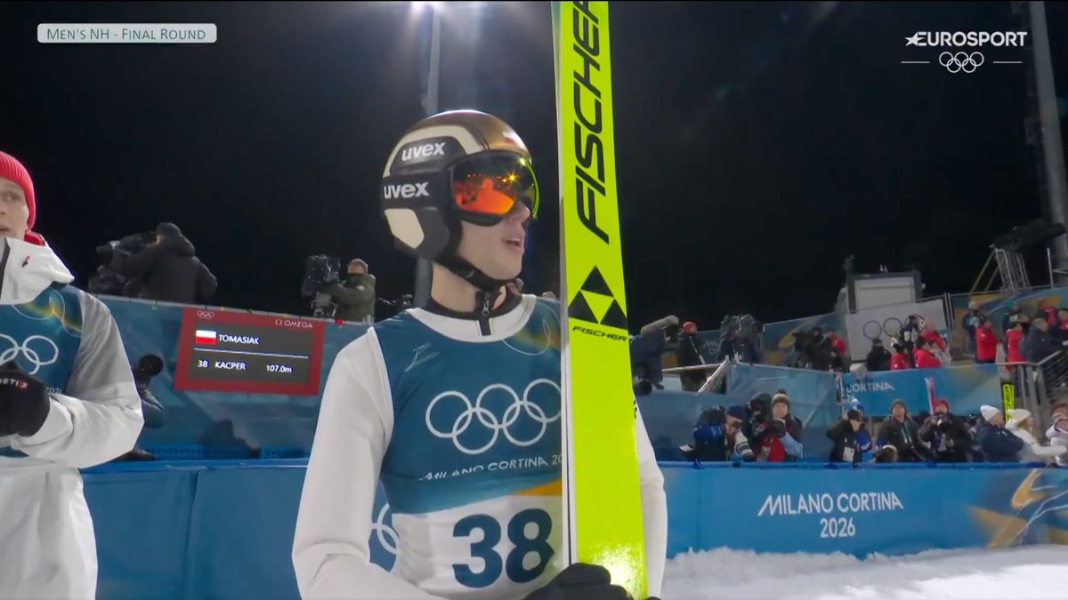 Kacper Tomasiak. Fot. Eurosport.