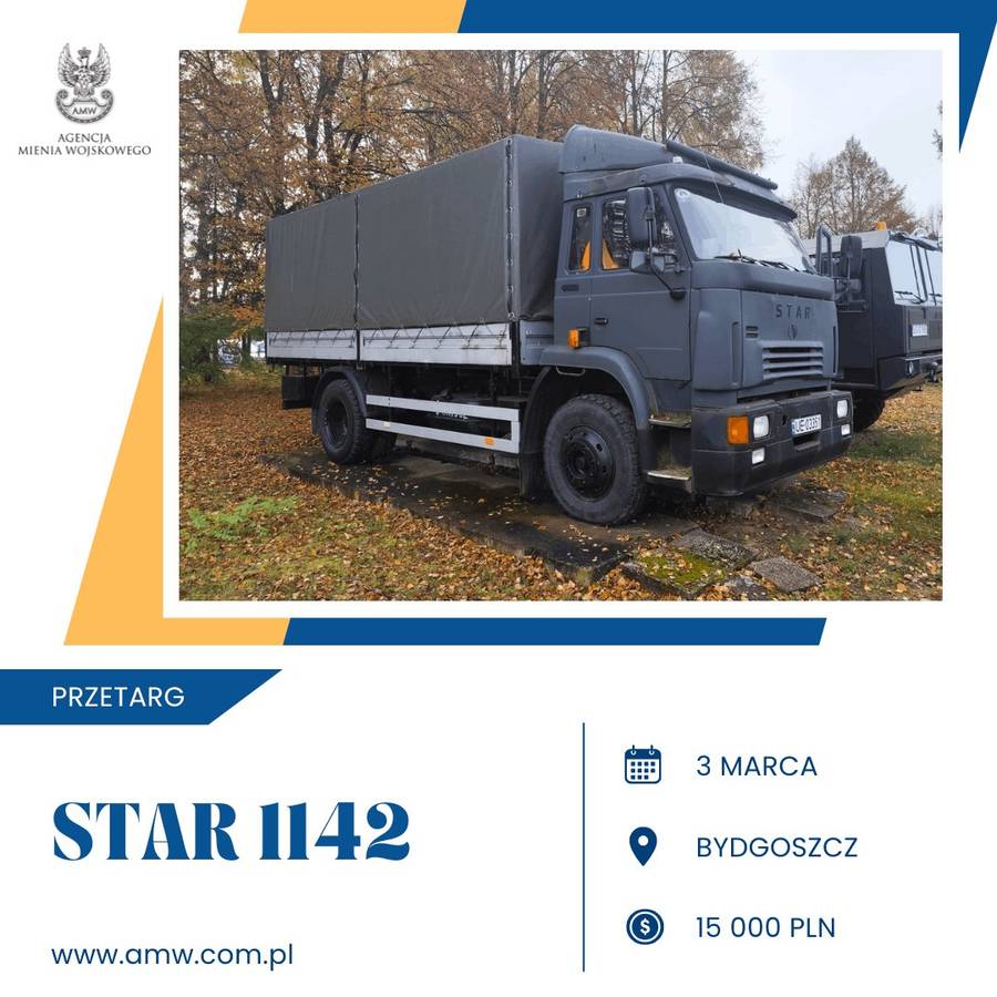 Star 1142. Fot. Agencja Mienia Wojskowego
