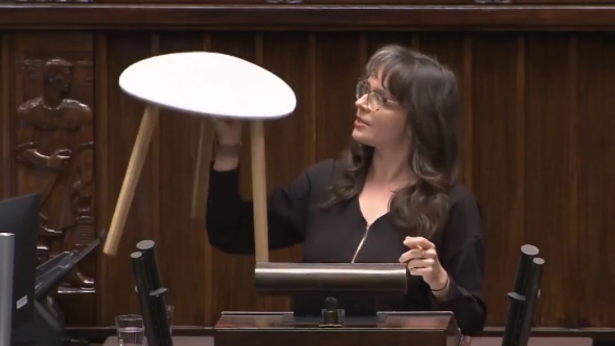 Klaudia Jachira w Sejmie, fot. Sejm RP
