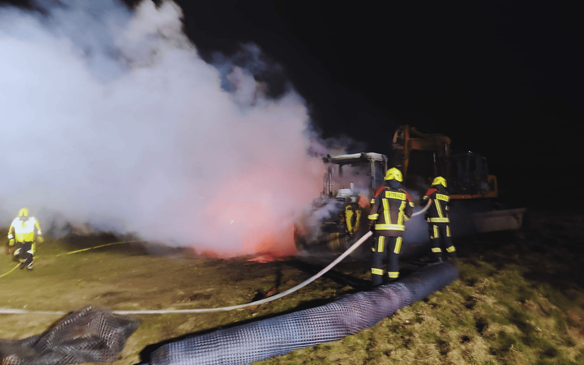 Pożar w pobliżu przyszłej elektrowni jądrowej. Policja przekazała najnowsze ustalenia