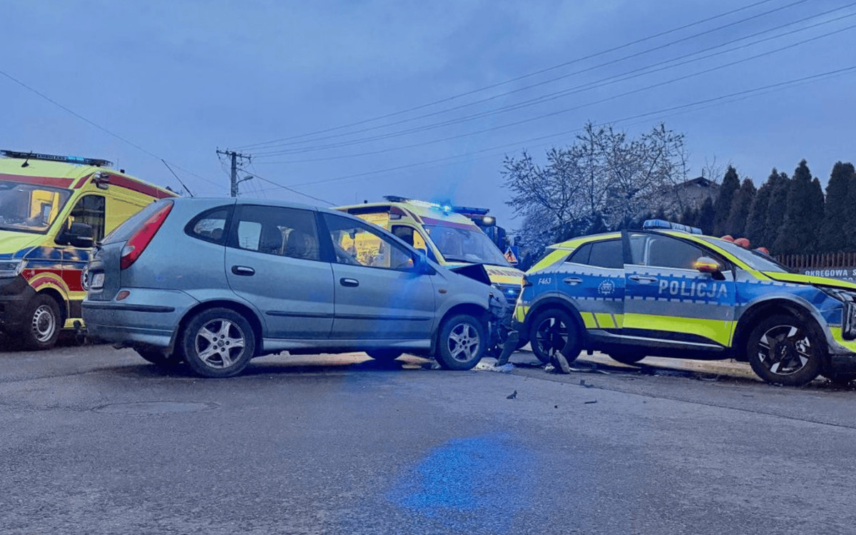Dramat w Łódzkiem, ranni policjanci. Pilna akcja służb