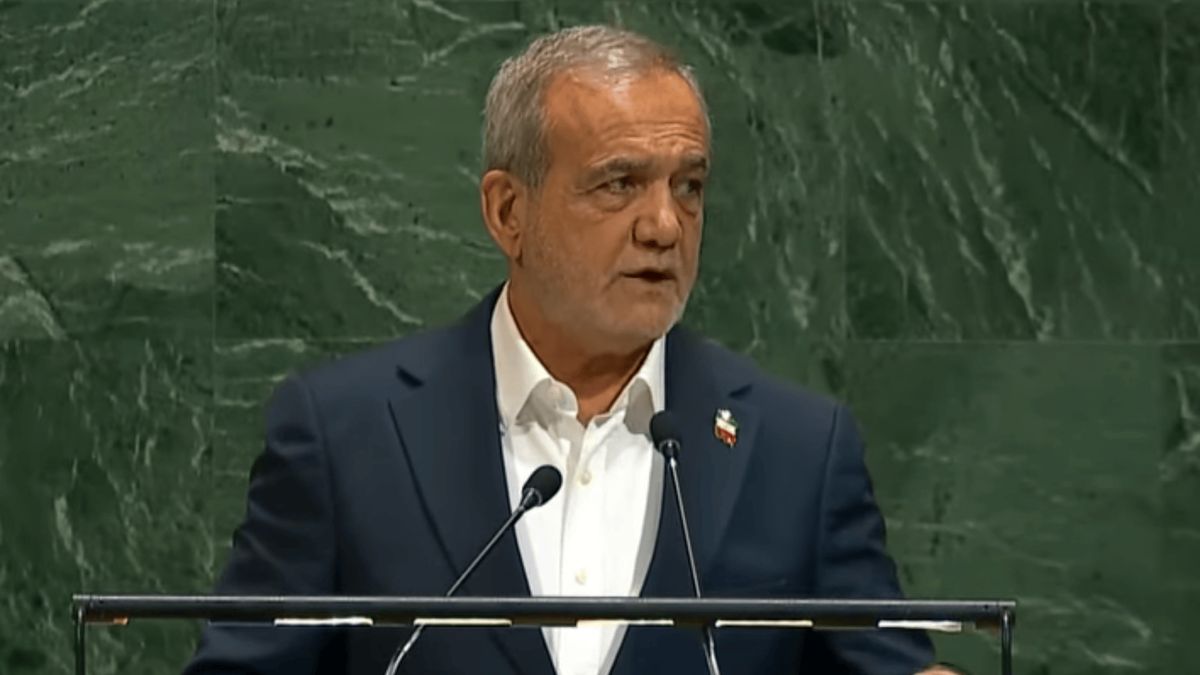 Iran prezydent, fot. screen/ ONZ
