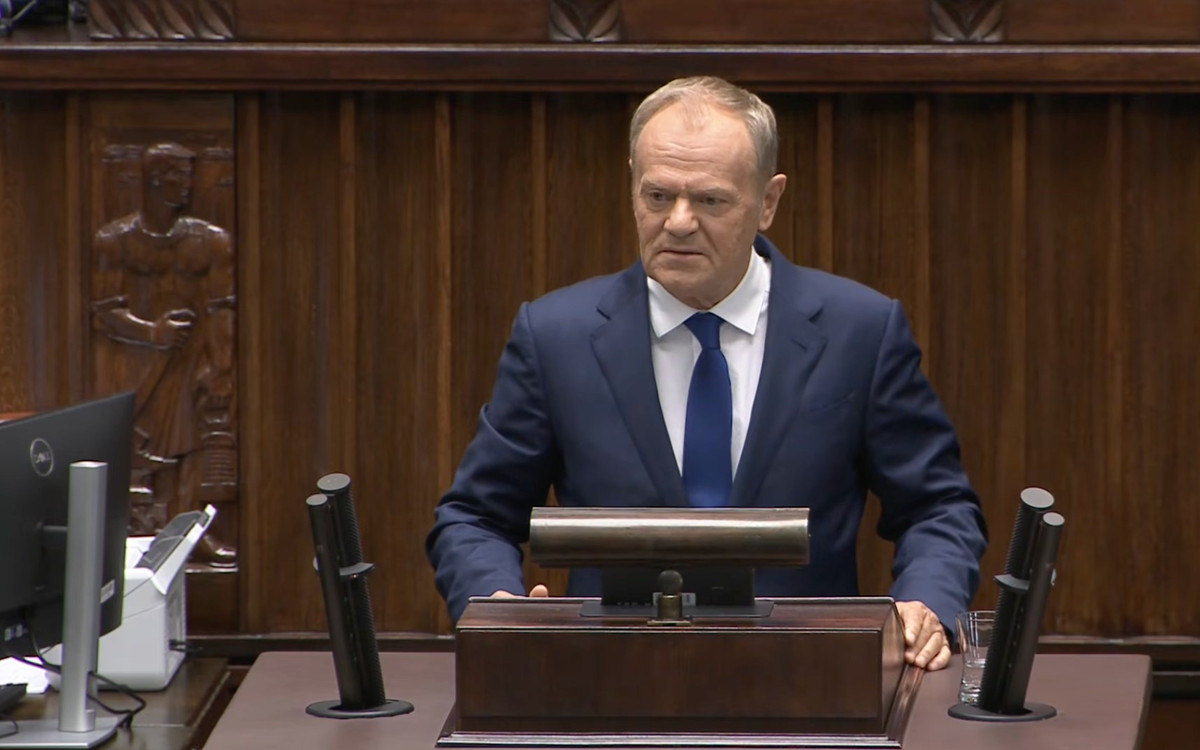 Awantura w Sejmie. Tusk wyszedł na mównicę i się zaczęło