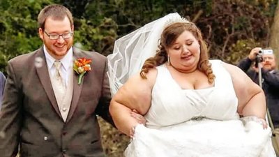W dniu ślubu ważyła prawie ćwierć tony. Schudła 140 kg, trudno uwierzyć, jak dziś wygląda