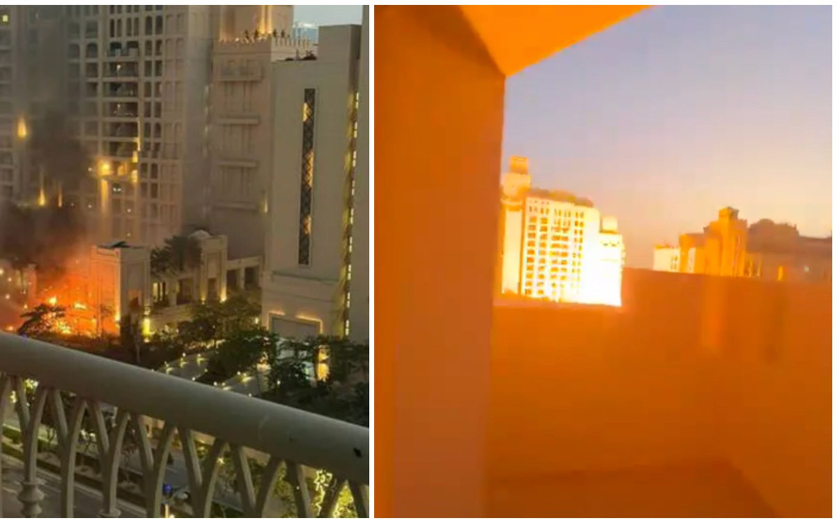 Polacy uwięzieni w Dubaju. Lotnisko sparaliżowane, wokół wybuchy, ogień i chaos