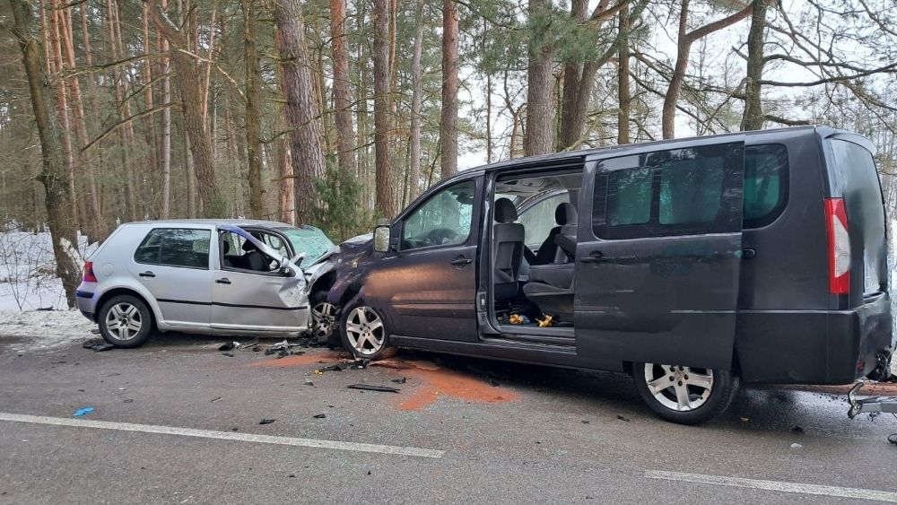 wypadek fot. Facebook @Policja Wyszków