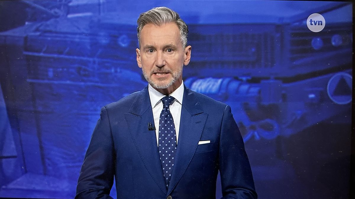Piotr Kraśko Fakty TVN fot. kadr z "Fakty" prod. TVN