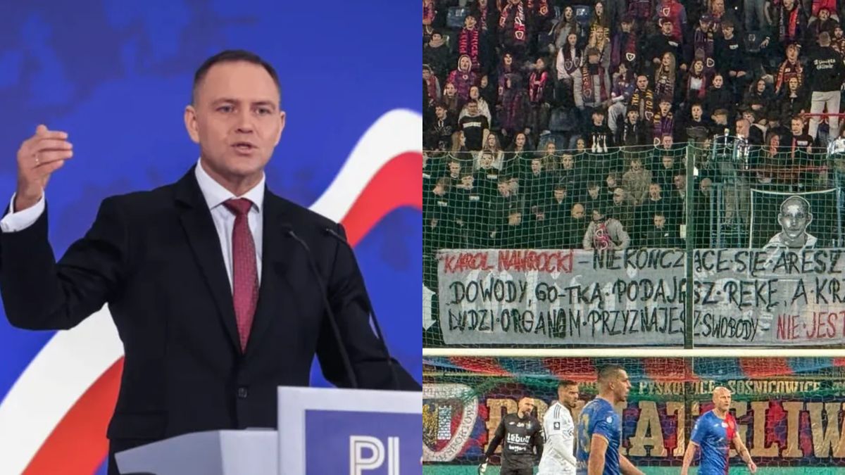 Tak potraktowali kibice Nawrockiego Fot. Przemysław Keler/KPRP /X/@KrzysiekWSK