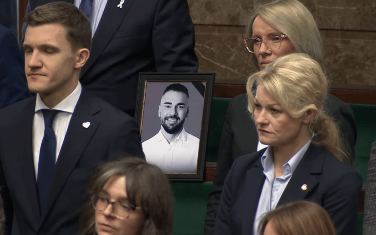 Poruszające sceny w Sejmie. Tak pożegnali Łukasza Litewkę, Czarzasty nie krył łez