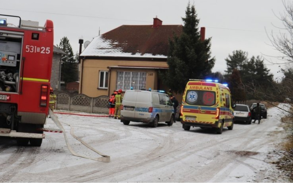 Tragiczny pożar w polskiej miejscowości. Służby apelują do Polaków
