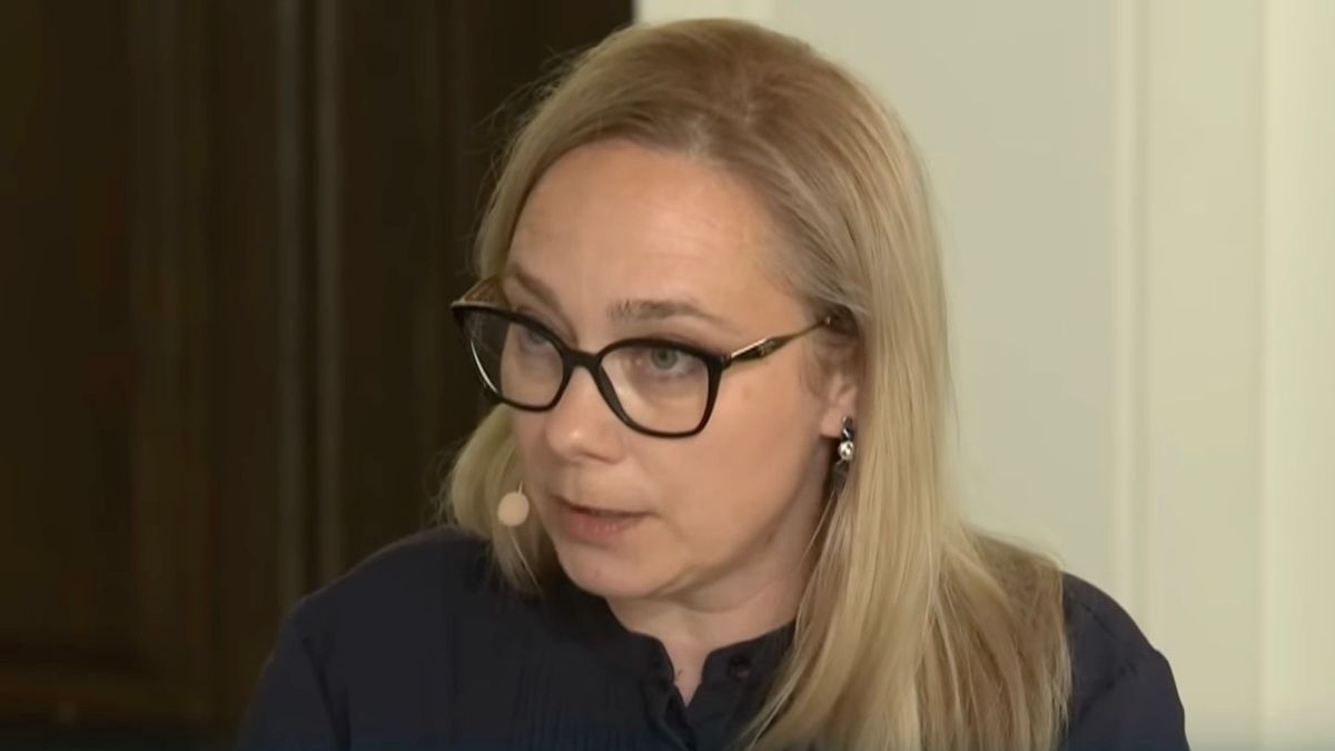 Żaneta Cwalina-Śliwowska (Polska 2050). Fot. YouTube/@Polsat News.
