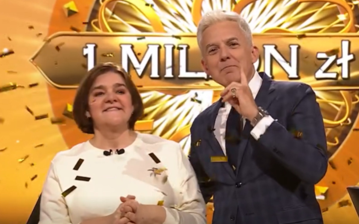 W „Milionerach” padło pytanie o milion złotych. Pani Elżbieta długo się nie zastanawiała